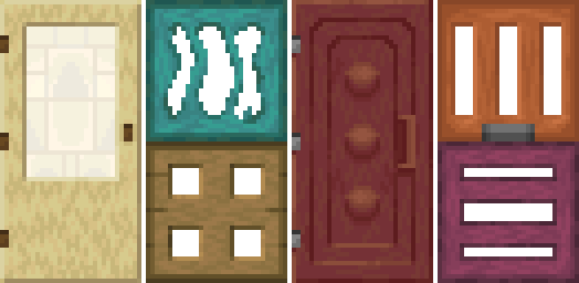 door and trapdoor textures