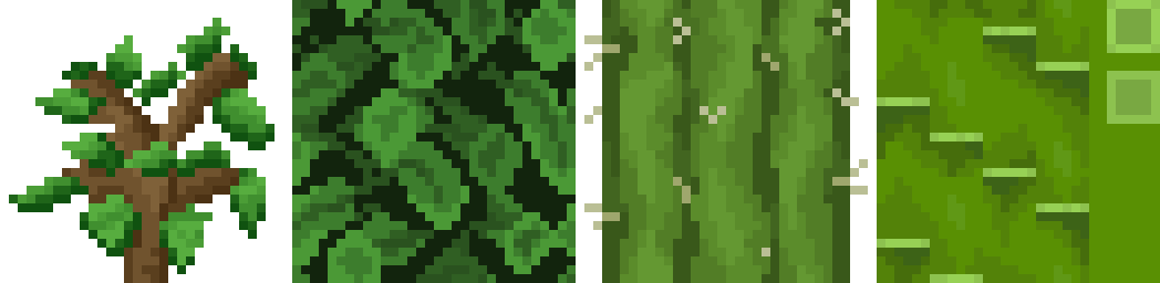 larger plant textures