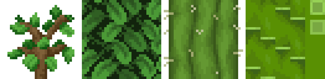 larger plant textures