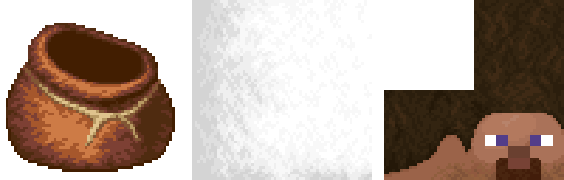 fur and hair texture examples